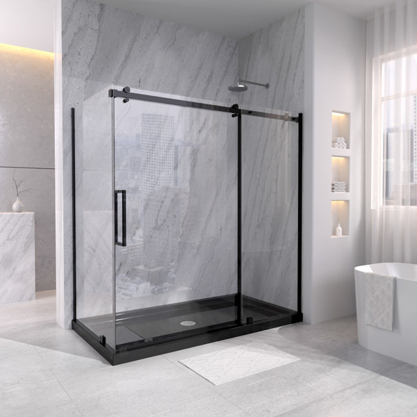 CKB 60" W x 32" D Double Shower Base Wayfair